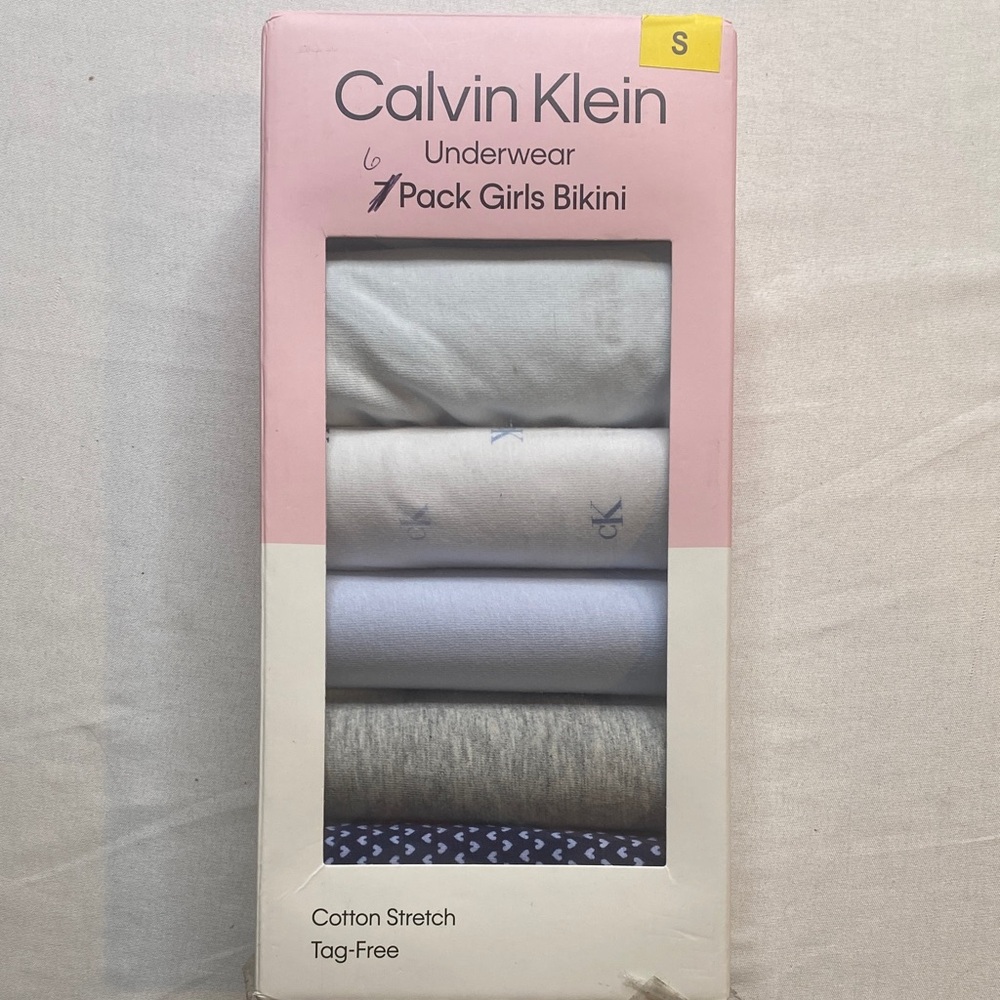 Calvin Klein‎ Girls Bikini Underwear Set -  6 Pack